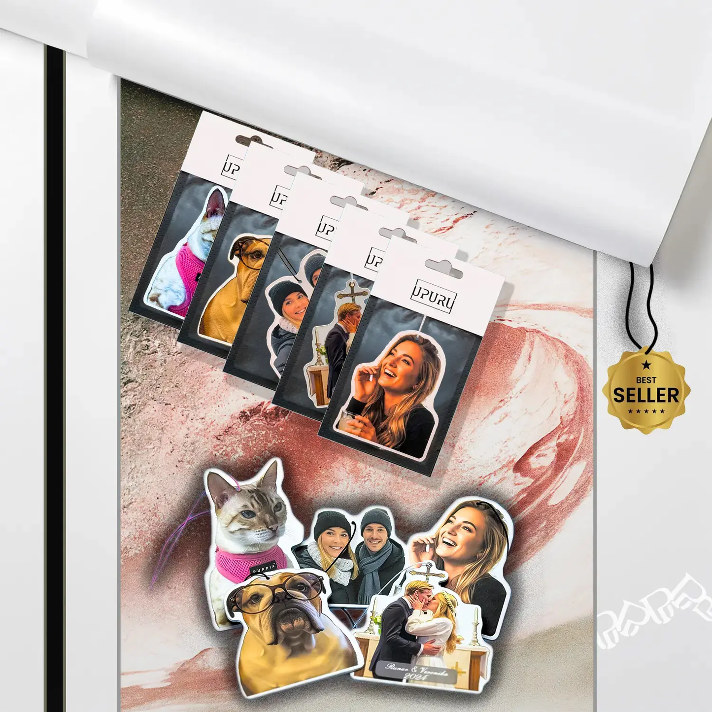 5stk Personlig Luftfrisker UPURU